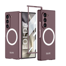Load image into Gallery viewer, Luxury Shockproof Magnetic Phone Case With Screen Protector For Galaxy Z Fold 6
