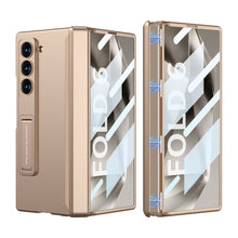 Load image into Gallery viewer, Magnetic Hinge Hidden Bracket All-included Case With Back Screen Protector For Galaxy Z Fold 6/5/4/3

