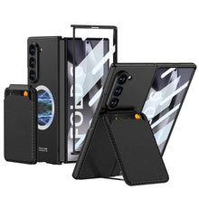 Load image into Gallery viewer, Magnetic Card Holder Shockproof Phone Case With Screen Protector For Galaxy Z Fold 7/6/5/4/3
