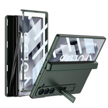 Load image into Gallery viewer, Magnetic Hinge Pen Box Shockproof Phone Case With Screen Protector For Galaxy Z Fold 6
