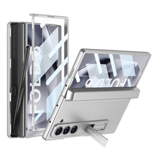 Load image into Gallery viewer, Magnetic Hinge Pen Box Shockproof Phone Case With Screen Protector For Galaxy Z Fold 6
