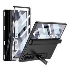 Load image into Gallery viewer, Magnetic Hinge Pen Box Shockproof Phone Case With Screen Protector For Galaxy Z Fold 6
