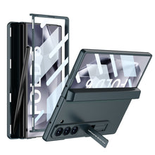 Load image into Gallery viewer, Magnetic Hinge Pen Box Shockproof Phone Case With Screen Protector For Galaxy Z Fold 6
