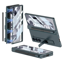 Load image into Gallery viewer, Magnetic Hinge Pen Slot Hidden Bracket All-included Case With Back Screen Protector For Galaxy Z Fold 6/5/4/3
