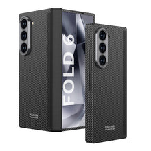 Load image into Gallery viewer, Luxury Magnetic Hinge Carbon Fiber Shockproof Phone Case For Galaxy Z Fold6

