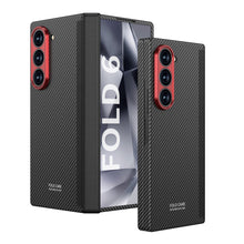 Load image into Gallery viewer, Luxury Magnetic Hinge Carbon Fiber Shockproof Phone Case For Galaxy Z Fold6
