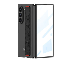 Load image into Gallery viewer, Luxury Wristband Holder Shockproof Phone Case With Back Screen Protector For Galaxy Z Fold6

