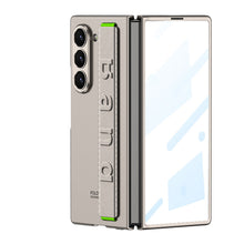 Load image into Gallery viewer, Luxury Wristband Holder Shockproof Phone Case With Back Screen Protector For Galaxy Z Fold 6/7
