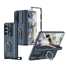 Load image into Gallery viewer, Armor Shockproof Ring Holder Pen Box Phone Case With Screen Protector For Galaxy Z Fold6
