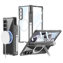 Load image into Gallery viewer, Magnetic Shockproof Phone Case With Screen Glass Protector &amp; Pen Box Hinge For Galaxy Z Fold 6/5
