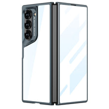 Load image into Gallery viewer, Transparent Frosted Shockproof Phone Case With Back Screen Protector For Galaxy Z Fold 6

