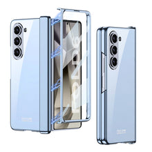 Load image into Gallery viewer, Transparent Magnetic Hinge Shockproof Phone Case With Screen Protector For Galaxy Z Fold6
