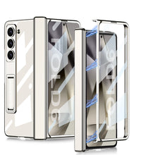 Load image into Gallery viewer, Transparent Magnetic Hinge Bracket Shockproof Phone Case With Screen Protector For Galaxy Z Fold 6/5/4
