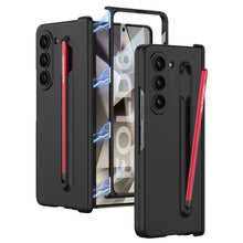 Load image into Gallery viewer, Magnetic Hinge Anti-fall Protective Phone Case With Pen Tray Shell and Film For Galaxy Z Fold6
