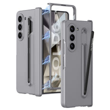 Load image into Gallery viewer, Magnetic Hinge Anti-fall Protective Phone Case With Pen Tray Shell and Film For Galaxy Z Fold6
