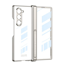 Load image into Gallery viewer, Transparent Magnetic Hinge Bracket Shockproof Phone Case With Screen Protector For Galaxy Z Fold6
