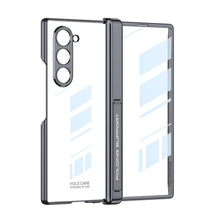 Load image into Gallery viewer, Transparent Magnetic Hinge Bracket Shockproof Phone Case With Screen Protector For Galaxy Z Fold 6/7
