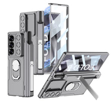 Load image into Gallery viewer, Magnetic Armor Lens Protective Shockproof Phone Case With Screen Protector For Galaxy Z Fold6
