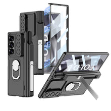 Load image into Gallery viewer, Magnetic Armor Lens Protective Shockproof Phone Case With Screen Protector For Galaxy Z Fold6
