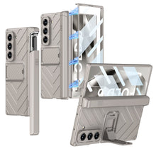 Load image into Gallery viewer, Armor Magnetic Hinge Pen Box Shockproof Phone Case With Screen Protector For Galaxy Z Fold6
