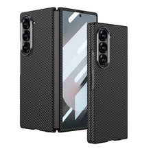 Load image into Gallery viewer, Luxurious Carbon Fiber Shockproof Phone Case For Galaxy Z Fold6
