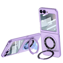 Load image into Gallery viewer, Magnetic Bracket Shockproof Phone Case With Screen Protector For Galaxy Z Flip 6/5/4
