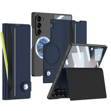 Load image into Gallery viewer, Magnetic Flip Leather Cover Card Holder Anti-Fall Shockproof Phone Case For Galaxy Z Fold6 Fold5
