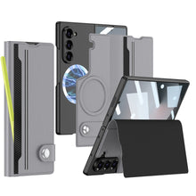 Load image into Gallery viewer, Magnetic Flip Leather Cover Card Holder Anti-Fall Shockproof Phone Case For Galaxy Z Fold6 Fold5
