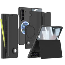 Load image into Gallery viewer, Magnetic Flip Leather Cover Card Holder Anti-Fall Shockproof Phone Case For Galaxy Z Fold6 Fold5
