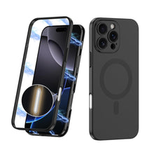 Load image into Gallery viewer, Magnetic 2 in 1  Shockproof iPhone Case With Magsafe With Touch Control Buttons
