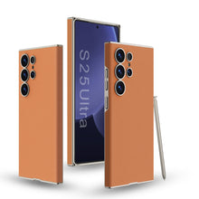 Load image into Gallery viewer, Leather Shockproof Phone Case With Bracket For Galaxy S25 S24 S23 Ultra
