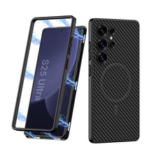 Load image into Gallery viewer, Magnetic 2 in 1 Shockproof Leather Phone Case For Galaxy S25 Ultra
