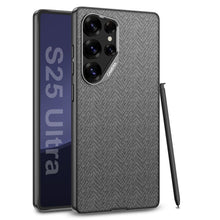 Load image into Gallery viewer, Electroplated Leather Shockproof Phone Case For Galaxy S25 S24 S23 Ultra
