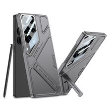 Load image into Gallery viewer, Full Lens Protection Phone Case With Holder For Galaxy S25 S24 S23 Ultra
