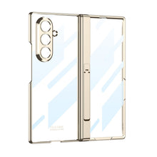 Load image into Gallery viewer, Transparent Magnetic Hinge Bracket Shockproof Phone Case With Screen Protector For Galaxy Z Fold 6/7
