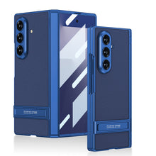 Load image into Gallery viewer, Luxurious Magnetic Hinge Leather Cover With Back Screen Protector For Galaxy Z Fold 7
