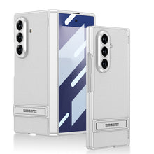 Load image into Gallery viewer, Luxurious Magnetic Hinge Leather Cover With Back Screen Protector For Galaxy Z Fold 7
