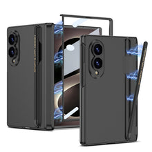 Load image into Gallery viewer, Magnetic Hinge Protective Phone Case With Pen-slot &amp; Stylus &amp; Screen Glass Flim For Galaxy Z Fold8 Wide Ultra
