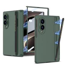 Load image into Gallery viewer, Magnetic Hinge Protective Phone Case With Pen-slot &amp; Stylus &amp; Screen Glass Flim For Galaxy Z Fold8 Wide Ultra
