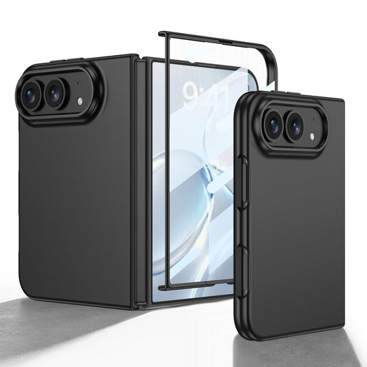 iPhone Duo  | Slim Full‑Coverage Phone Case Built-in Tempered Glass Film