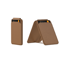 Load image into Gallery viewer, Magnetic Leather Card Holder Shockproof Phone Case With Screen Glass Protector For Galaxy Z Fold 6/5/4
