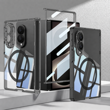 Load image into Gallery viewer, Magnetic Transparent Anti-drop Phone Case With Airbag &amp; MagSafe Wireless Charging For Galaxy Z Fold8 Wide Ultra
