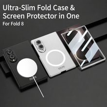 Load image into Gallery viewer, Galaxy Z Fold8 Wide Ultra Fashion Phone Case with Built-In Tempered Glass &amp; Magnetic Coil

