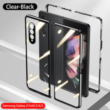 Load image into Gallery viewer, Samsung Magnetic Double-Sided Protection Tempered Glass Phone Case
