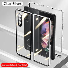 Load image into Gallery viewer, Samsung Magnetic Double-Sided Protection Tempered Glass Phone Case
