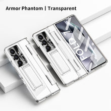 Load image into Gallery viewer, Armor Electroplated Shockproof Phone Case With Screen Protector For Galaxy Z Fold 7/6/5/4/3
