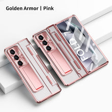Load image into Gallery viewer, Armor Electroplated Shockproof Phone Case With Screen Protector For Galaxy Z Fold 7/6/5/4/3
