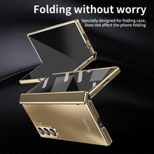 Load image into Gallery viewer, Electroplating Shockproof Phone Case With Back Screen Protector Film For Galaxy Z Fold 7/6/5/4/3
