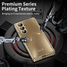 Load image into Gallery viewer, Electroplating Shockproof Phone Case With Back Screen Protector Film For Galaxy Z Fold 7/6/5/4/3
