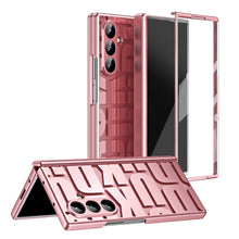 Load image into Gallery viewer, Trend Design Phantom Plating Hinge Protection Phone Case With Screen Film For Galaxy Z Fold 7/6/5/4/3
